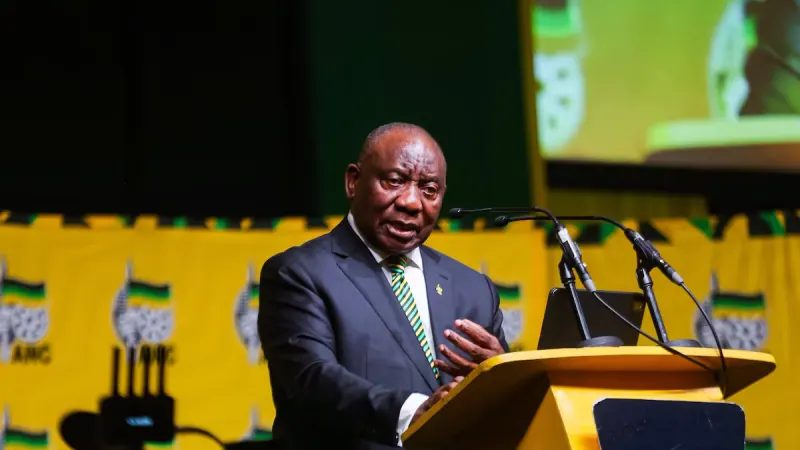 Ramaphosa urges men to challenge violence and reshape masculinity at home — photograph supplied by TimesLIVE