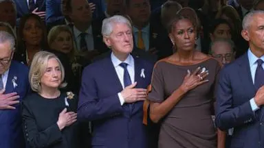 WATCH: Former presidents attend NYC ceremony for 9/11 anniversary — ABC News (US)