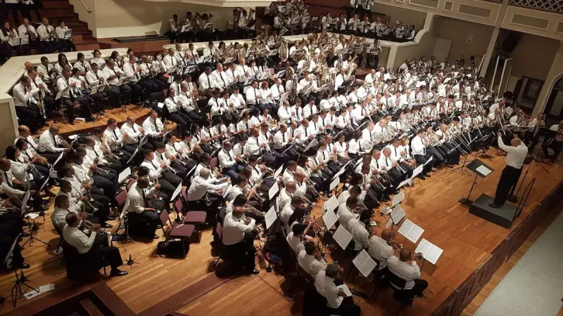 Moravian brass bands mark 75 years of tradition in Gqeberha — photograph supplied by HeraldLIVE
