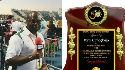 ‘A huge moment for me’: Omogbeja reacts to Ondo 50 Sports Icons Award — Premium Times