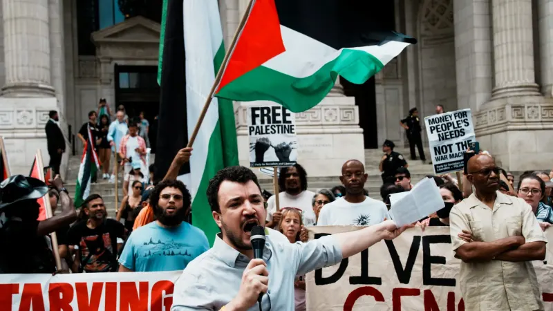 Why is pro-Palestinian activist Mahmoud Khalil suing Columbia University? — photograph supplied by Al Jazeera