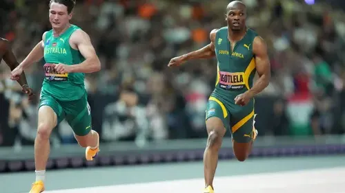 Gift Leotlela and Akani Simbine restore SA pride in Budapest after disappointing opening day — photograph supplied by IOL (site feed)