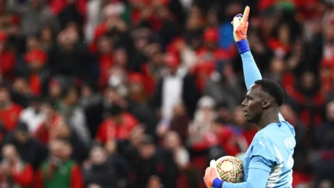Ex-Chelsea Goalkeeper Mendy Retires From International Football — photograph supplied by Channels TV