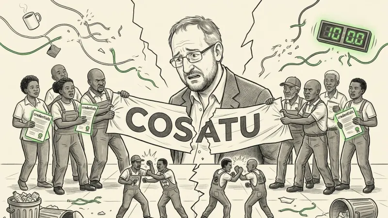 AFTER THE BELL: Why business should despair over the demise of Cosatu — photograph supplied by Daily Maverick