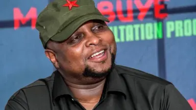 Shivambu promises to wipe out poor households' municipal debt if his new party wins — IOL
