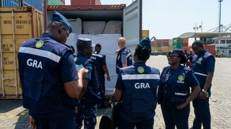Customs revenue jumps to 450 million dollars monthly since AI introduction — photograph supplied by MyJoyOnline