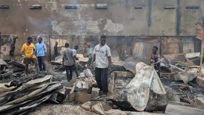 Explosion as vehicle crashes into gas shop in Abuja — Premium Times