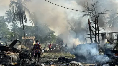 Myanmar army air strike kills dozens in Rakhine state — Al Jazeera