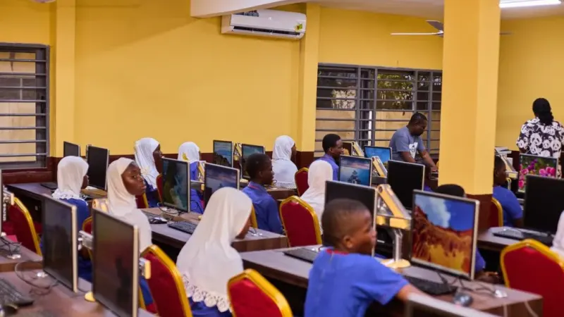 Cargill Ghana renovates, equips ICT laboratory for Ahmadiyya Basic School — photograph supplied by MyJoyOnline
