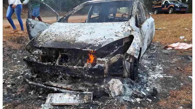 One dead, vehicles torched as violence rocks Kindiki's UDA event — photograph supplied by Standard Kenya