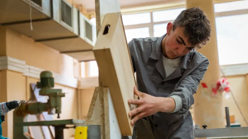 Teenagers to be offered new vocational GCSEs — photograph supplied by Sky News Home