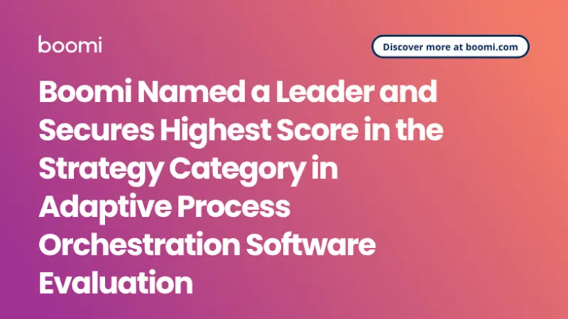 Boomi Named a Leader and Secures Highest Score in the Strategy Category in Adaptive Process Orchestration Software Evaluation — photograph supplied by ITWeb