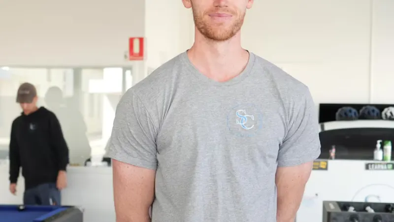 Riverland men casting aside tools and tractors to work in disability — photograph supplied by ABC News Australia