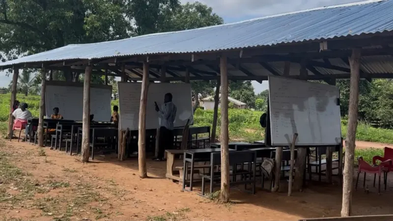Three classrooms, two teachers, one community: The struggles of Bresuano MA basic school — photograph supplied by MyJoyOnline