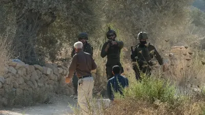 Israeli settlers attack farmers in West Bank pogrom, soldiers hit reporters — Al Jazeera
