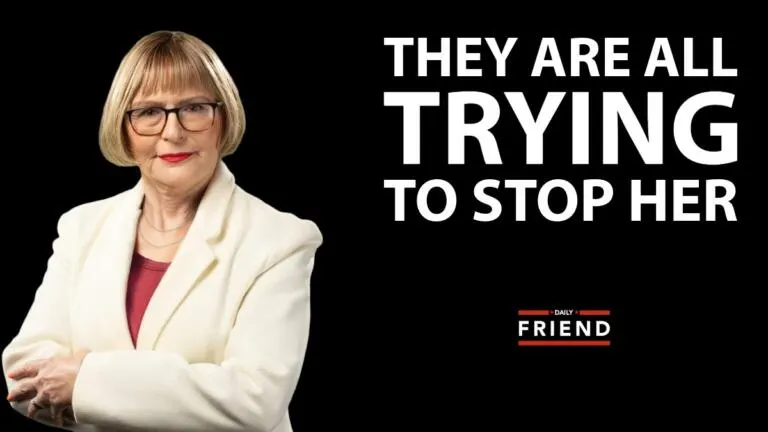 Zille attacked from all sides! — photograph supplied by Daily Friend