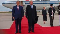 Xi got Trump's red carpet welcome - but not everything he wanted — BBC World