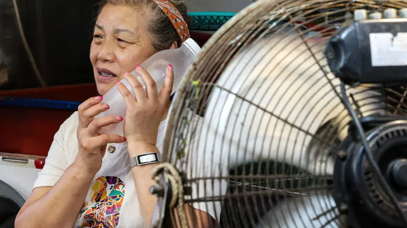 August Ties for Hottest Month on Record — photograph supplied by NYT World