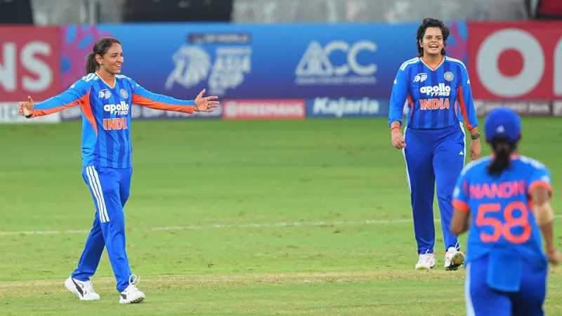 India win the Asia Cup but no trophy presentation... again — photograph supplied by ESPNcricinfo