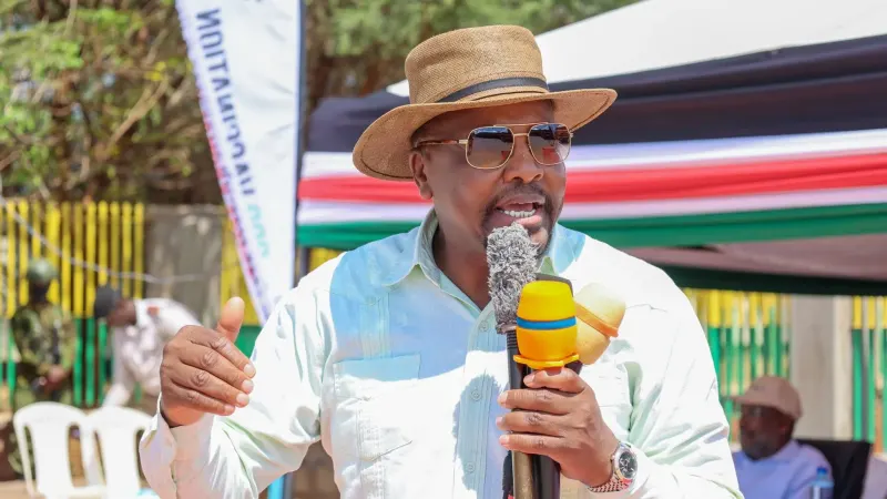 Kagwe unveils Sh2.1bn livestock plan ahead of El Niño — photograph supplied by Capital FM Kenya