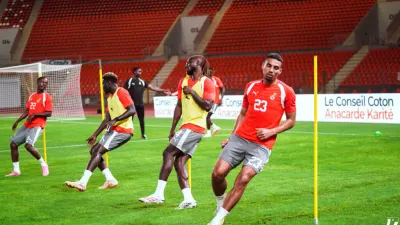 PHOTOS: Black Stars train at Stade de la Paix ahead of Cote d’Ivoire clash — MyJoyOnline