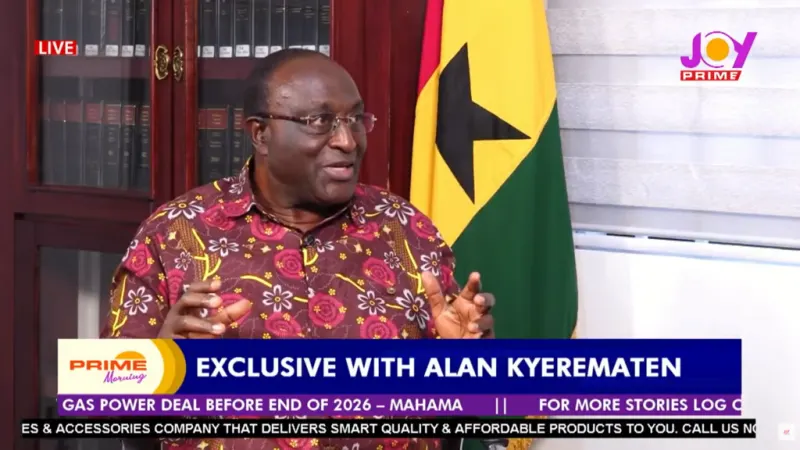 Alan Kyerematen urges Ghanaians to make a ‘strategic choice’ in 2028 — photograph supplied by MyJoyOnline