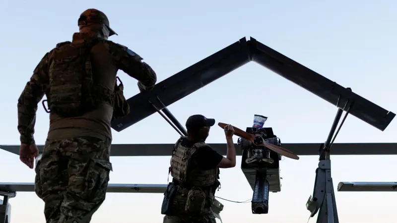 Ukraine's drone expertise is in demand — photograph supplied by Semafor Africa