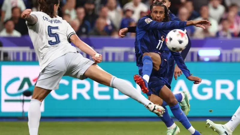 France held 1-1 by Italy in Zidane home debut after Olise stunner — photograph supplied by Al Jazeera