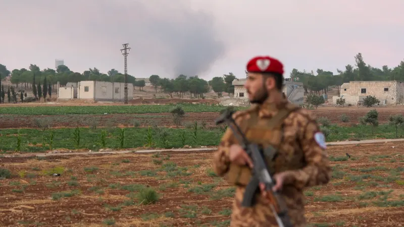 Poor storage or sabotage? Series of explosions in Syria raises fears — photograph supplied by Al Jazeera