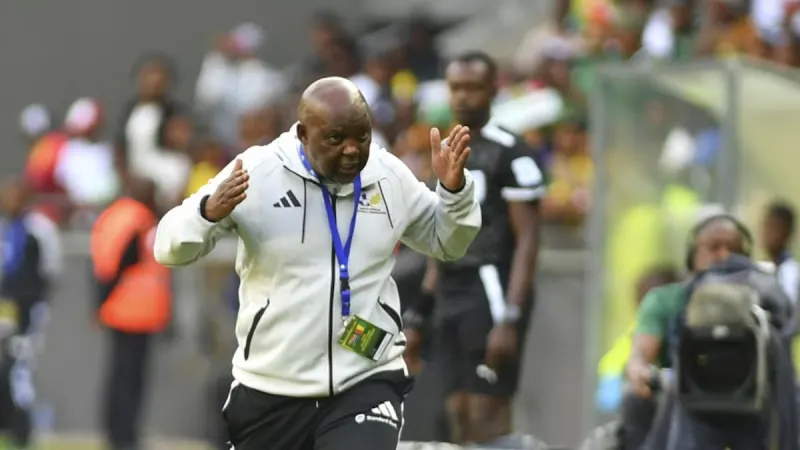 Bafana coach Mosimane wary of Eritrea’s star striker — photograph supplied by TimesLIVE