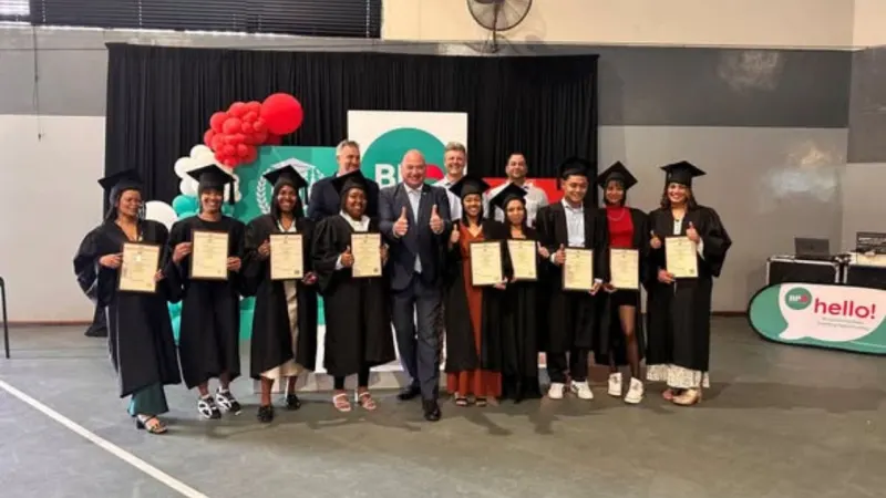 500 young Capetonians graduate into BPO opportunities — photograph supplied by Cape {town} Etc