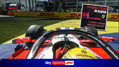 Hamilton forced to retire after brake issue in Madrid — Sky Sports