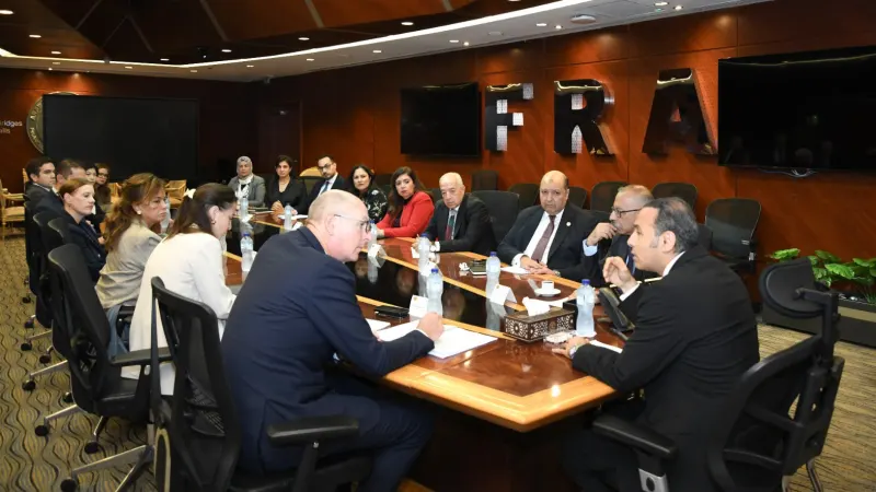 FRA, EBRD discuss cooperation to boost attractiveness of non-bank financial sector — photograph supplied by Daily News Egypt