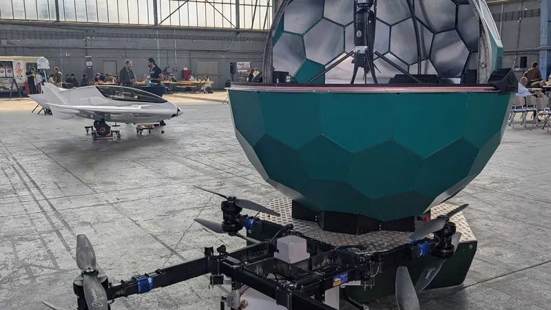 Dryad Wins International XPRIZE Wildfire Award for Autonomous Wildfire Detection and Suppression — photograph supplied by ITWeb