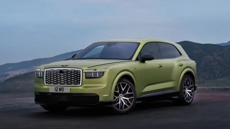 This is the new all-electric Bentley Torcal in detail — photograph supplied by TimesLIVE