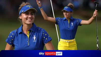 'A new Solheim Cup star!' | Nadaud's crucial point for Europe edges them closes to victory! — Sky Sports