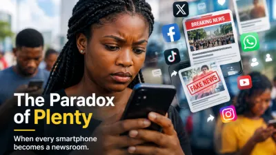 The Paradox of Plenty — When every smartphone becomes a newsroom — MyJoyOnline